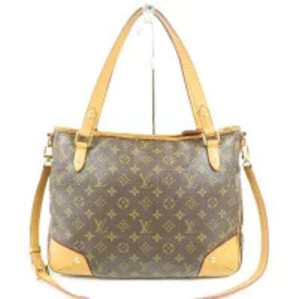 Louis Vuitton Handbag Estrella Leather Shoulder Brown Bag Monogram Brown